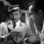 Claude Rains and Humphrey Bogart in the 1942 film "Casablanca"