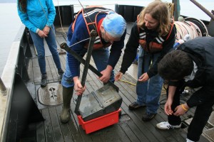 people on a ship deck