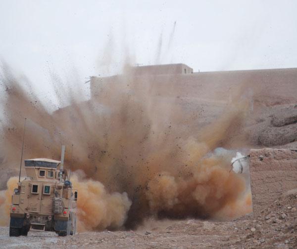 IED blast Afghanistan