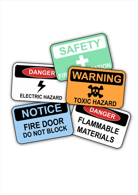 safety signs