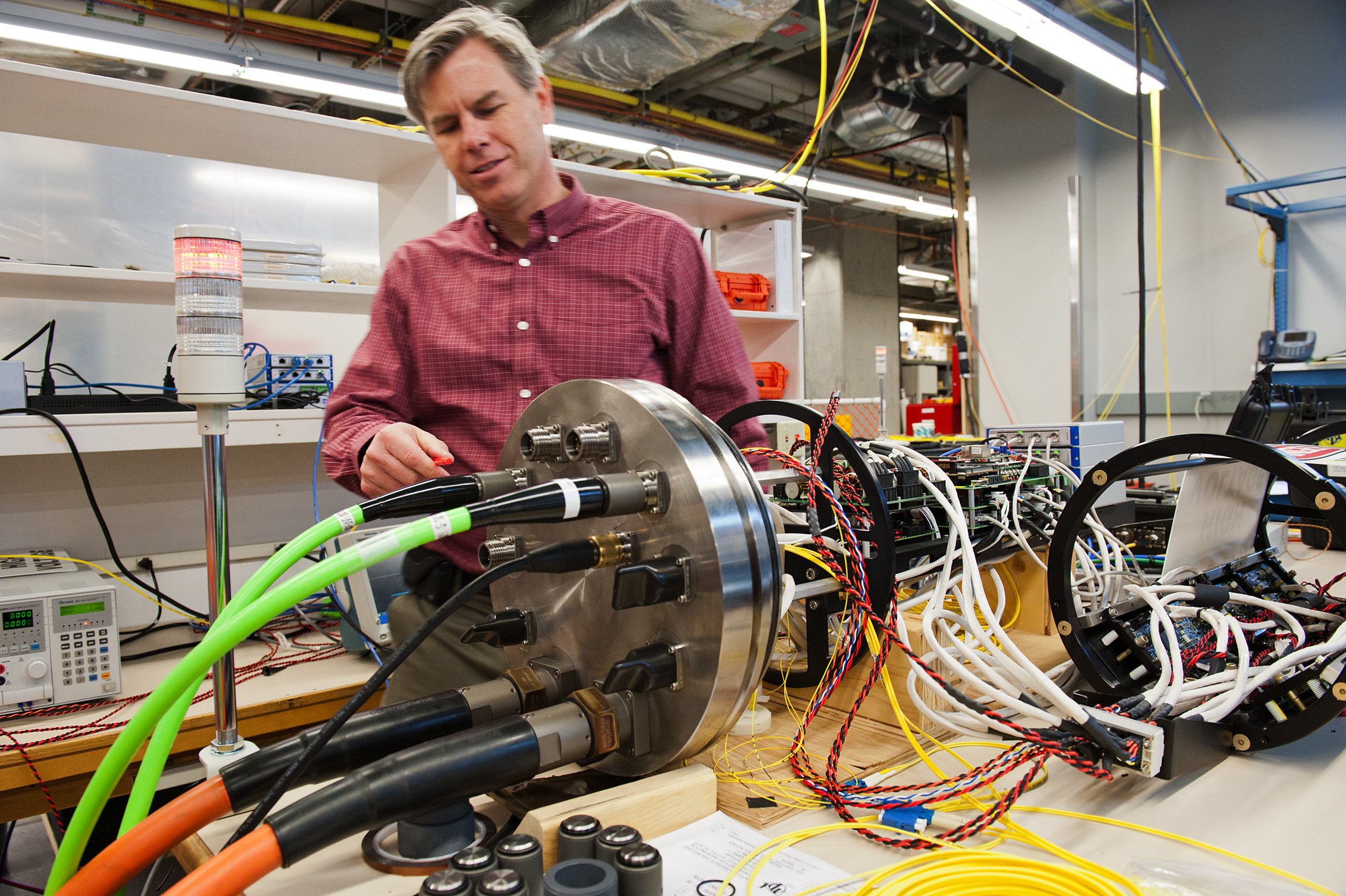 Mike Harrington with secondary node