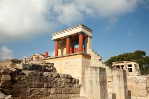 Knossos site Crete