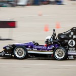 Racecar competing in Lincoln, Neb.
