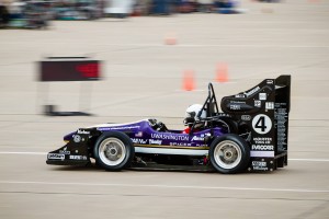 Racecar competing in Lincoln, Neb.