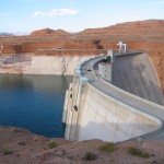 Lake Powell and dam
