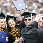 Scene from commencement 2012