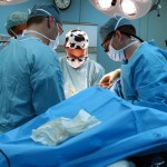 Surgeons in operating room