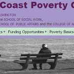 Man on bench, from West Coast Poverty Center web site.