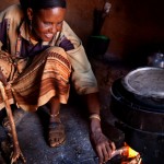 An example of one of the more efficient cookstoves used in developing countries.