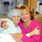 Sarah and her mom UWMC beast cancer