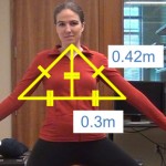 Example of how the Kinect reads incorrect body posture.
