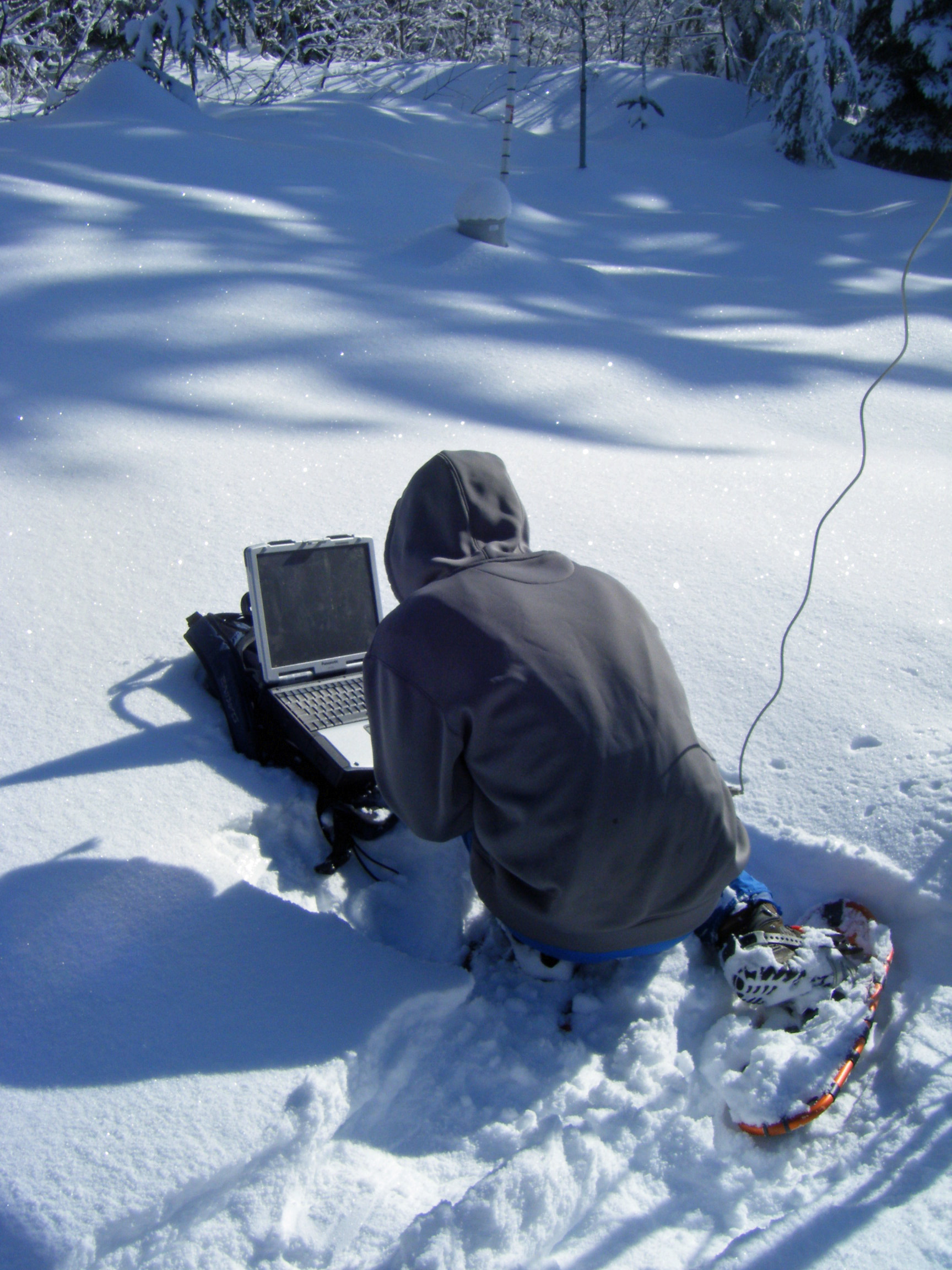 Working in the snow | UW News