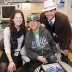 Sounder visits pediatric dental