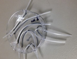 The mold is shown for this device.