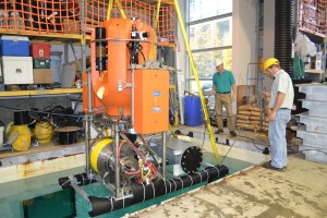 ocean robot in lab
