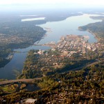 Aerial view of Olympia