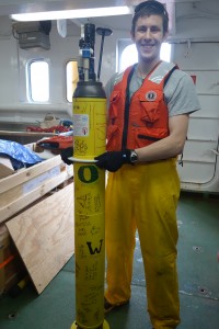 person with float