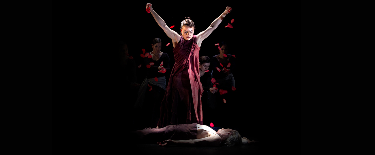 Soledad Barrio in the Noche Flamenca production of "Antigona," presented by the UW World Series.
