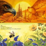 Two images from Native-American-authored children's books.