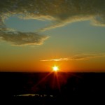 A sunset