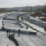 road in water