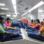Workers in an apparel company in Dhaka, Bangladesh, in December 2014.