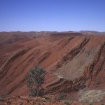 photo of red rocks and blue sky