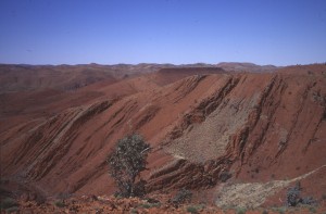 photo of red rocks and blue sky