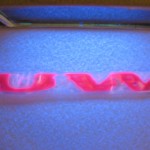 glowing UW
