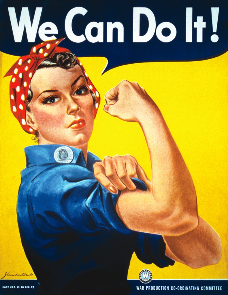 Documents that Changed the World ‘Rosie the Riveter’ poster, 1943 UW
