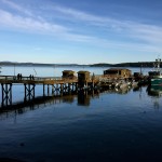 photo of dock in sunshine