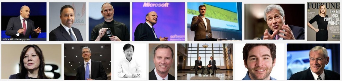 Percentage of women in top 100 Google image search results for CEO: 11% Percentage of U.S. CEOs who are women: 27%
