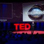 UW astronomy professor Andrew Connolly at TED2014 at the Vancouver, B.C., convention center.