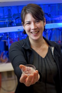 UW associate professor of materials science and engineering Christine Luscombe