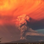 An eruption of the Calbuco Volcano in southern Chile. A team led by the UW's Amit Misra used data from volcanic eruptions on Earth to predict what an Earth-like exoplanet might look like during such eruptions.