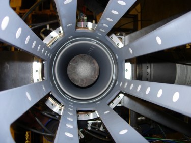 UW researchers will attempt to create a self-sustained and controlled fusion reaction with a scaled-up version of this Z-pinch device.