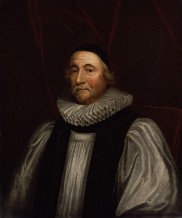 A portrait of James Ussher (1581 – 1656), author of the Annals of the World.