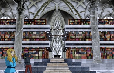 Concept art for "The Mind" television proposal