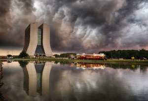 The magnet arrives at Fermilab