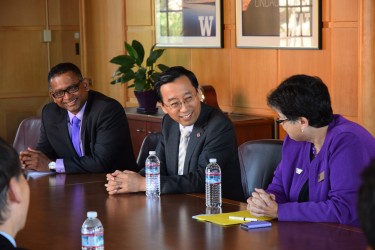 Photo of memorandum signing