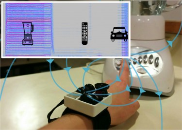 Photo of MagnifiSense device
