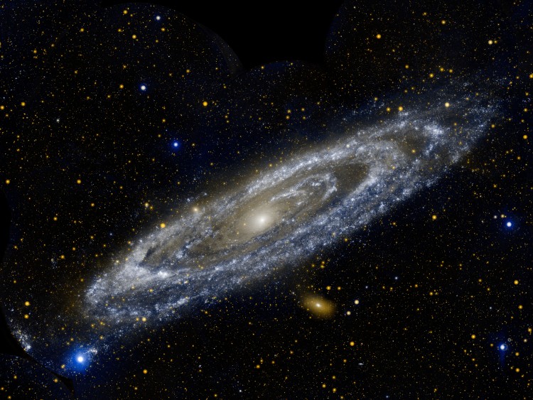 Andromeda galaxy.