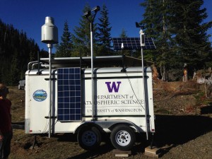 trailer with UW and NASA logos