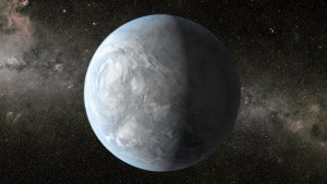 New research from the University of Washington-based Virtual Planetary Laboratory will help astronomers better identify and rule out "false positives" in the ongoing search for life. Shown is a NASA illustration of Kepler 62E about 1,200 light-years away in the constellation Lyra.