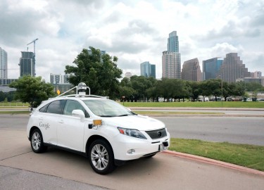 Photo of driverless car