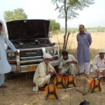 Picture of groundwater fieldwork