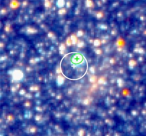 Supernova impostor SN 2010da
