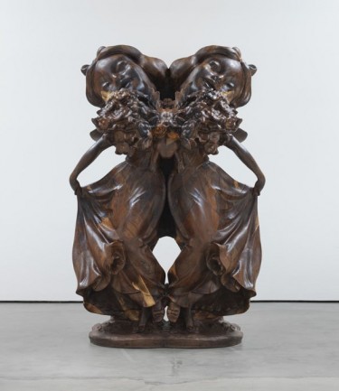 Paul McCarthy: White Snow Wood Sculptures