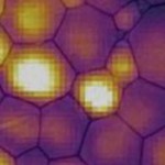 Microscopic image of a crystal