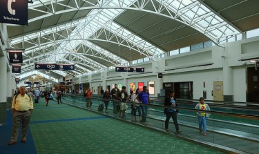 Portland International Airport in 2015. Recent research published by the Harry Bridges Center for Labor Studies comments on the economic effects of job outsourcing at the airport, called PDX for short.
